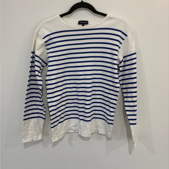 Armor Lux Stripe Long Sleeve Tee - Picture 2 of 5